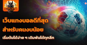 เว็บแทงบอลดีที่สุด